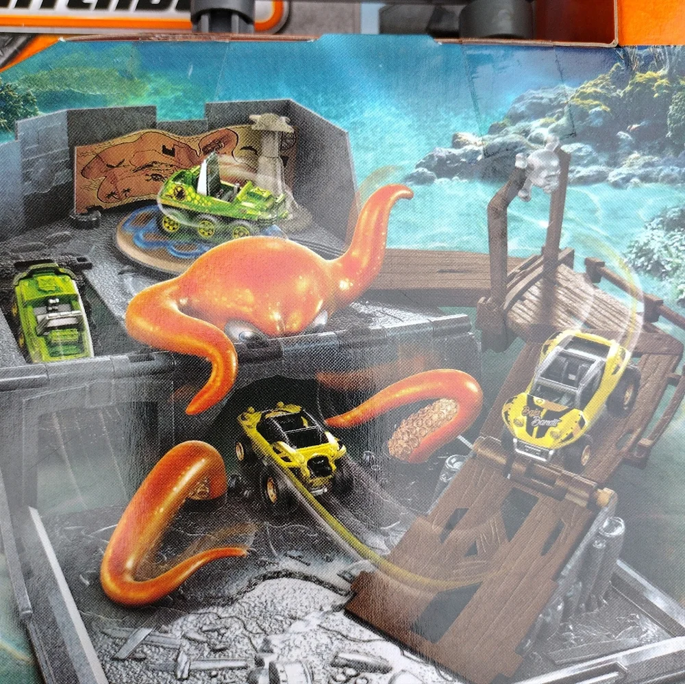 Matchbox Ahoy Adventure Set Incl 4 Off Road Vehicles - Picture 8 of 9